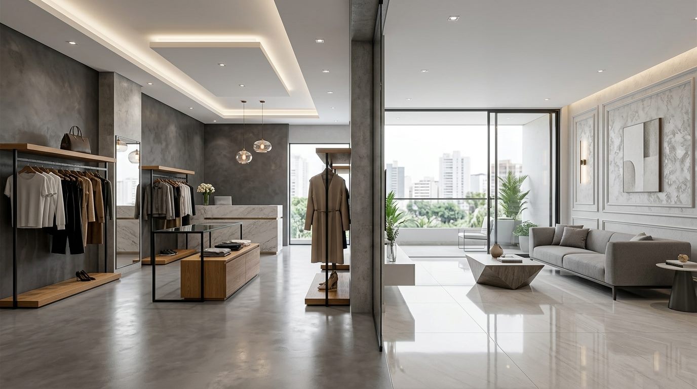 Detalles A1 en cada ambiente